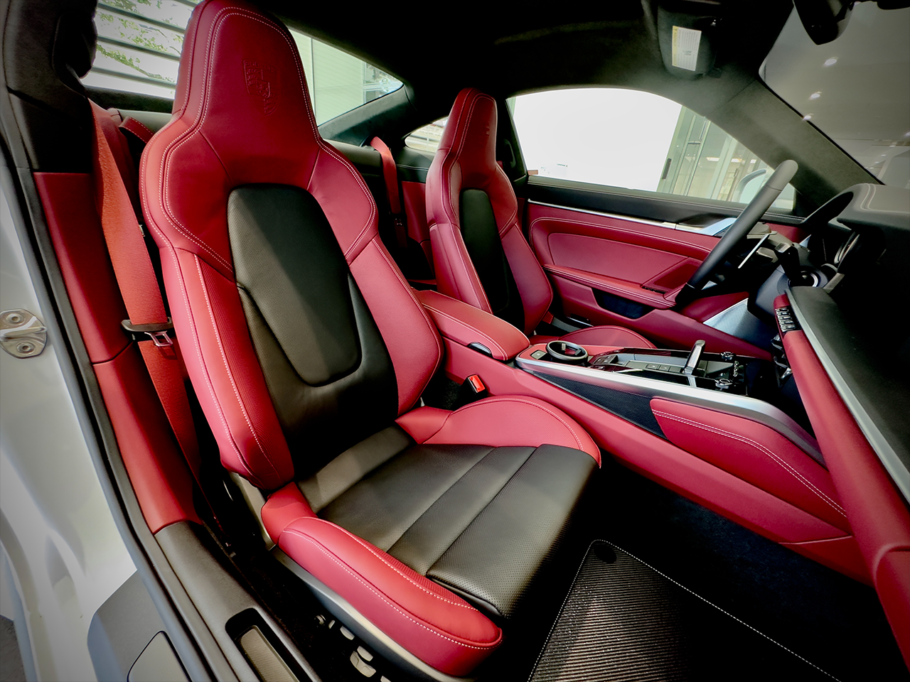Porsche Red Interior