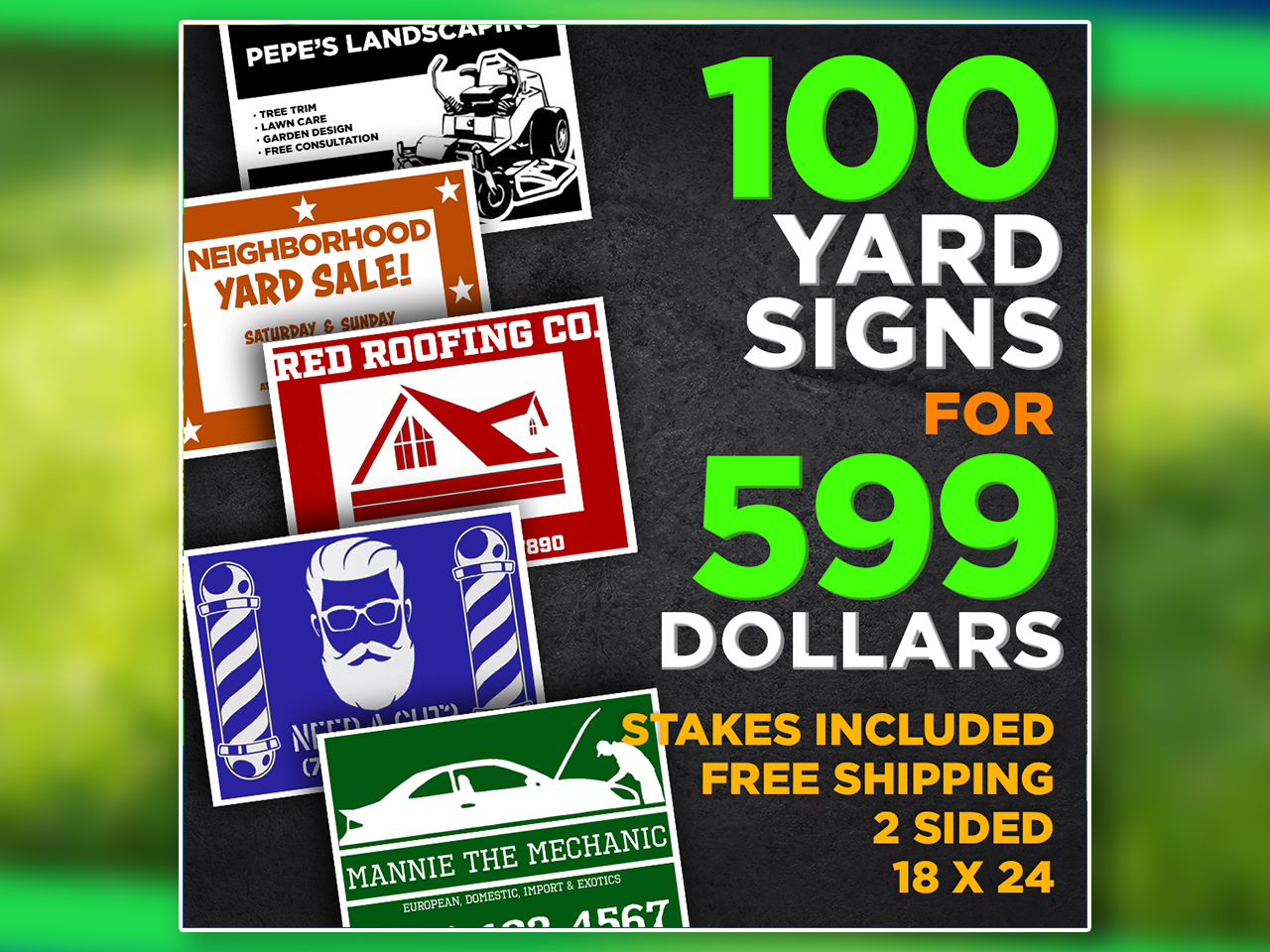 Yard Sign SM Post 2